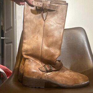 Ariat Women’s Barbury Leather Riding Boots Misty Grey Brown - Size 8B